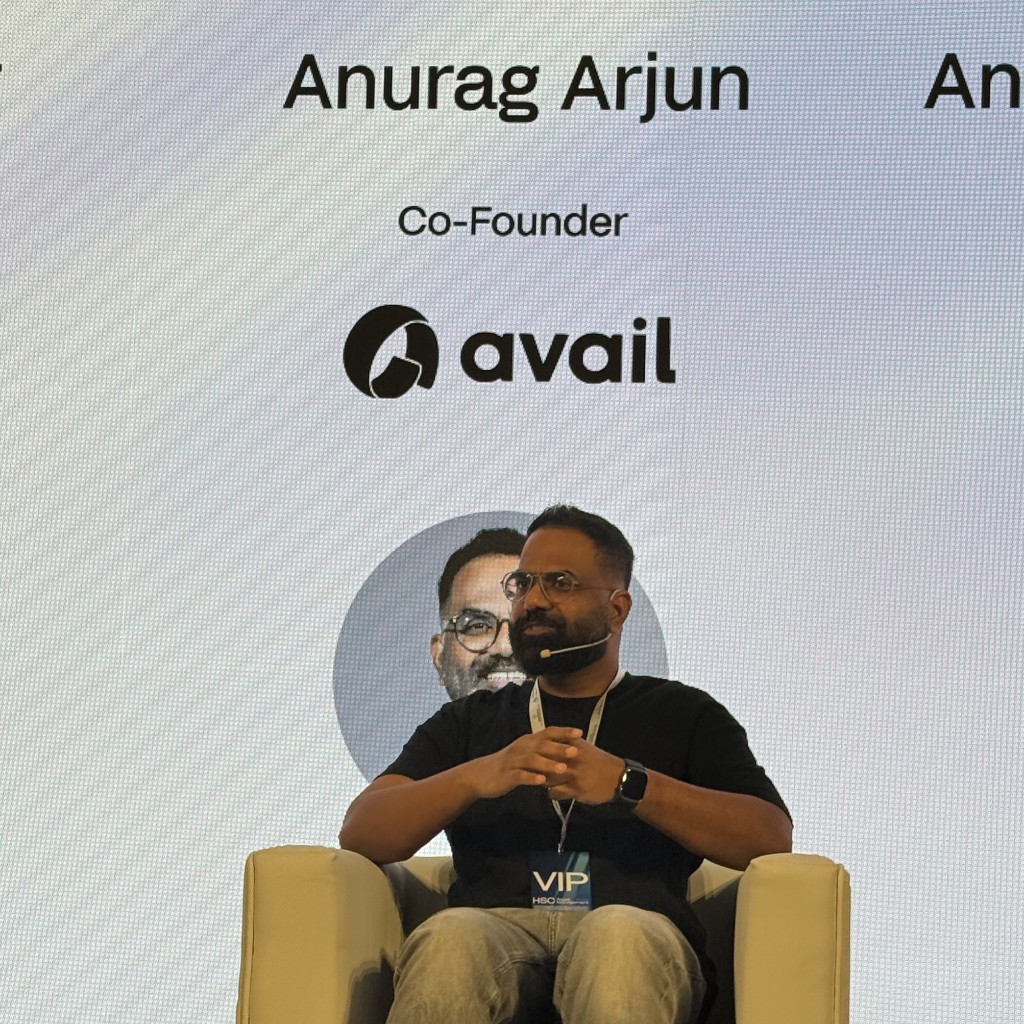 Anurag Arjun, Co-Founder of Avail, speaking at a live event